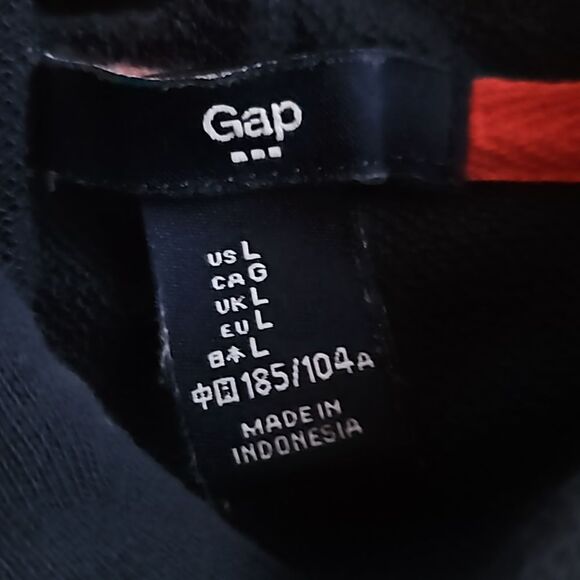 GAP Navy Hoodie Men’s Large – Soft, Casual, Everyday Essential - Picture 3 of 3